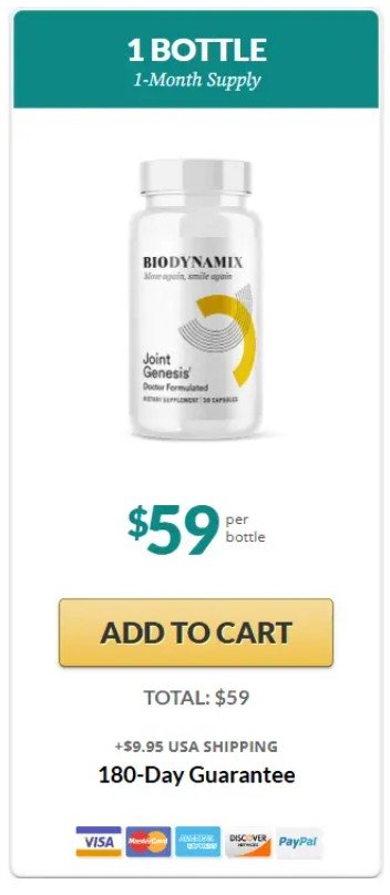 Joint Genesis 1 bottle price