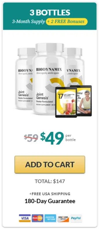 Joint Genesis 3 bottles price